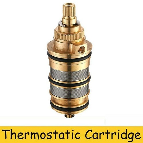Replacement Brass Thermostatic Cartridge Shower Mixer Valve Bar Repair Kit UK - Picture 12 of 17