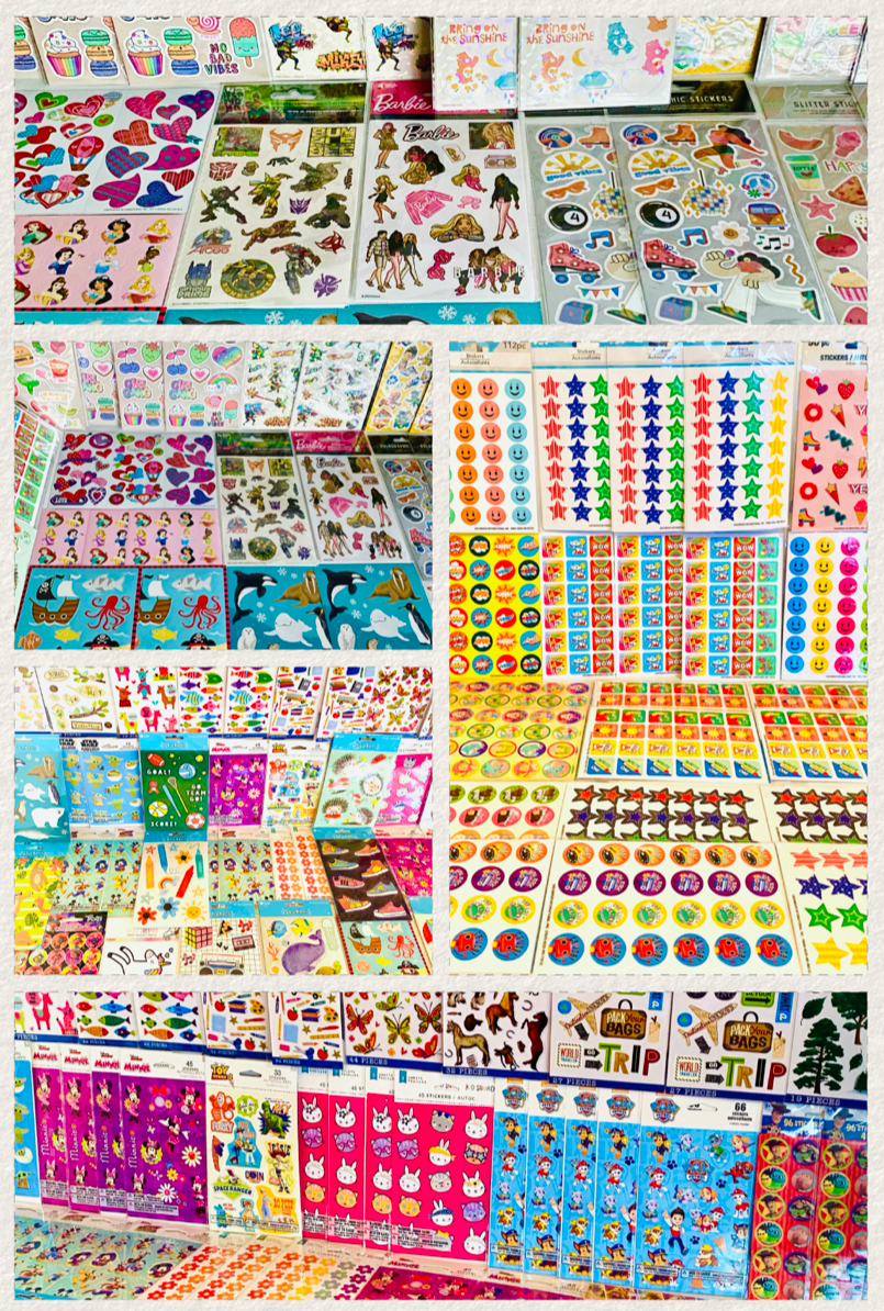 299+ Creative Stickers for Scrapbooking & Memory Albums by K & Co, Sandylion, Jolee's Boutique