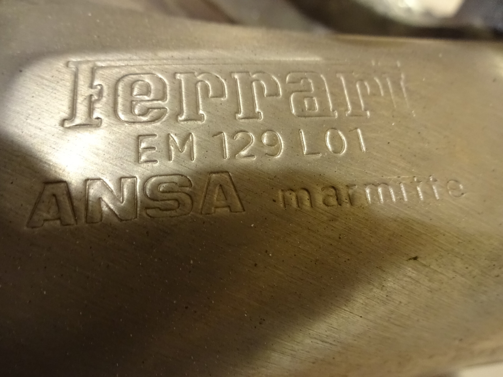 Ferrari 355 2.7 - LH Exhaust Manifold  - P/N 180294