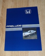 Honda Prelude Executive Coupe Brochure 1985-1986
