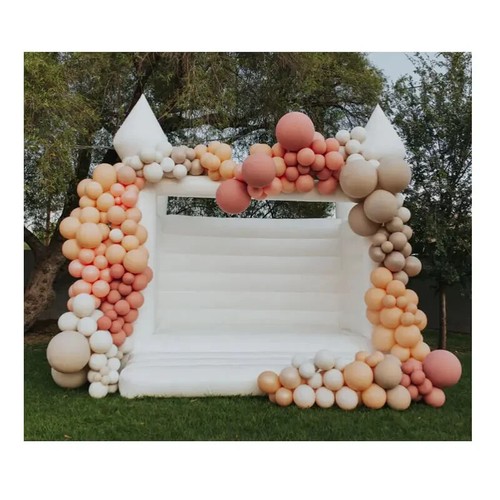13x13 ft tienda portátil inflable pastel comercial castillo hinchable boda fiesta - Imagen 4 de 20