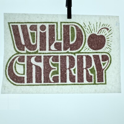 Authentic VINTAGE Wild Cherry Transfer Iron On