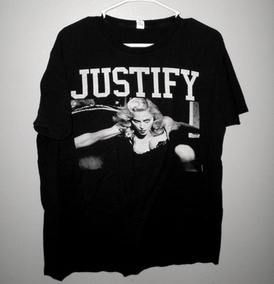 MADONNA throwback lrg T shirt Justify 