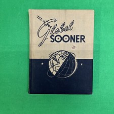 EXCELLENT + PLUS 1944 University of Oklahoma Sooner Yearbook Fighting Sooners #A