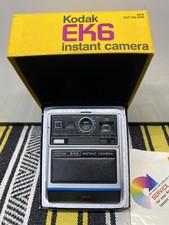 Vintage Kodak EK6 Instant Camera with Box