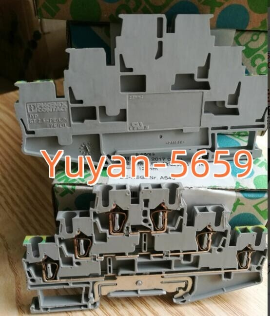 5 PCS NEW ST2.5-PE/L/L 3036097 Wiring Terminals#B1174H CL