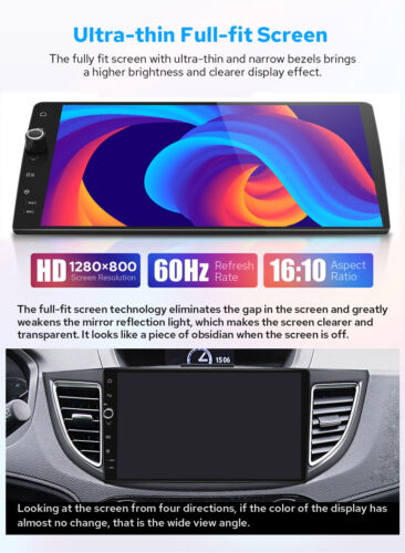 JOYING 10.1" Autoradio für Honda CR-V 2012-2016 Carplay Android Auto GPS Navi - Bild 7 von 16