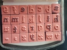 1994 Personal Stamp Exchange lower case Set of 28 rubber stamps