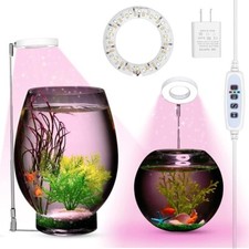 Aquarium LED Light for Plants Fish Tank with Stunning 3-Color Changing Effect