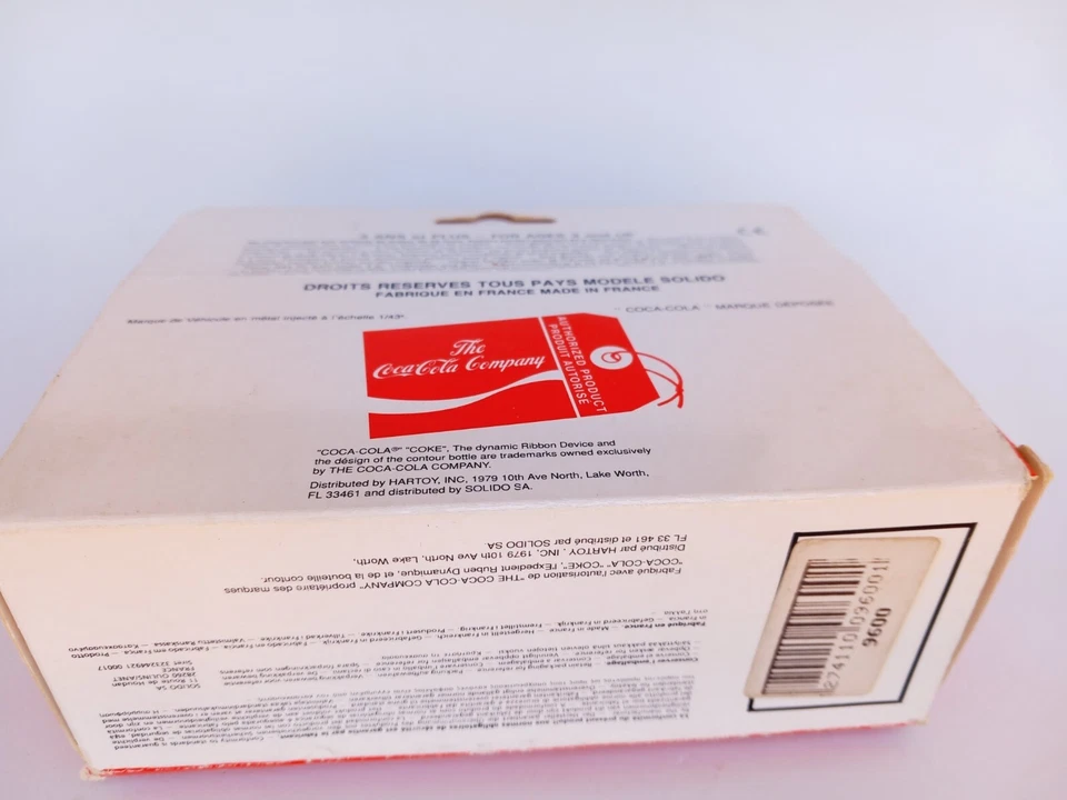 1/43 o scale Solido Verem 1950 Chevrolet pick-up truck Coca-Cola - Image 4 of 4