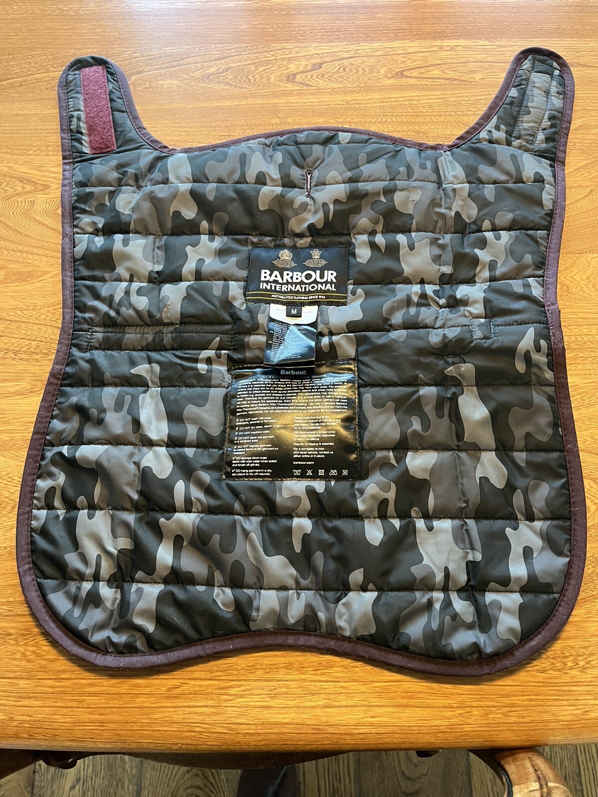 Barbour International Wax dog Coat eBay