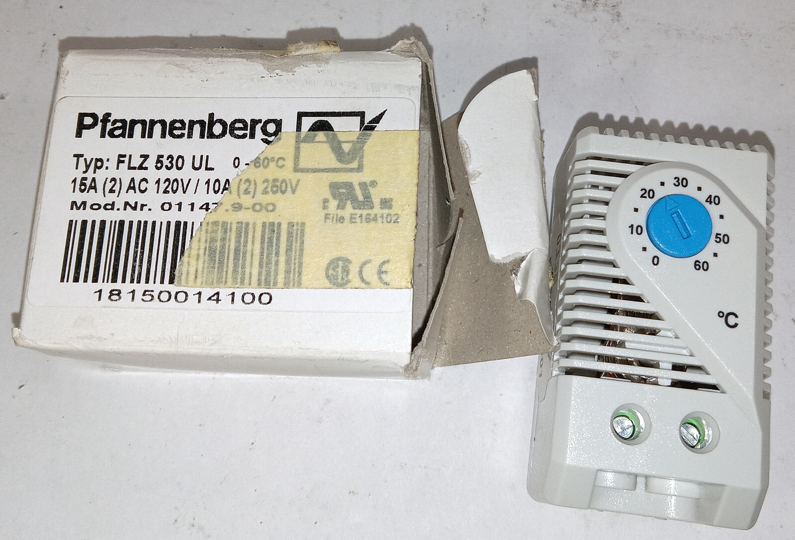 Thermostat Double Pfannenberg FLZ 541 - Référence 17141000010, Neuf Dans Son Emballage