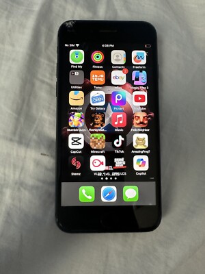 iPhone 8 With TikTok And Capcut Installed