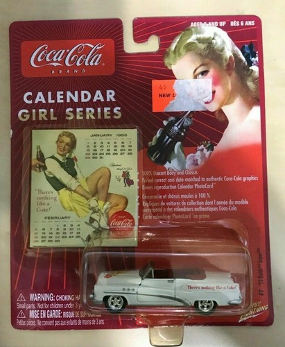 Johnny Lightning Coca-Cola Calendar Girls Series - Choose your vehicle - Picture 4 of 4