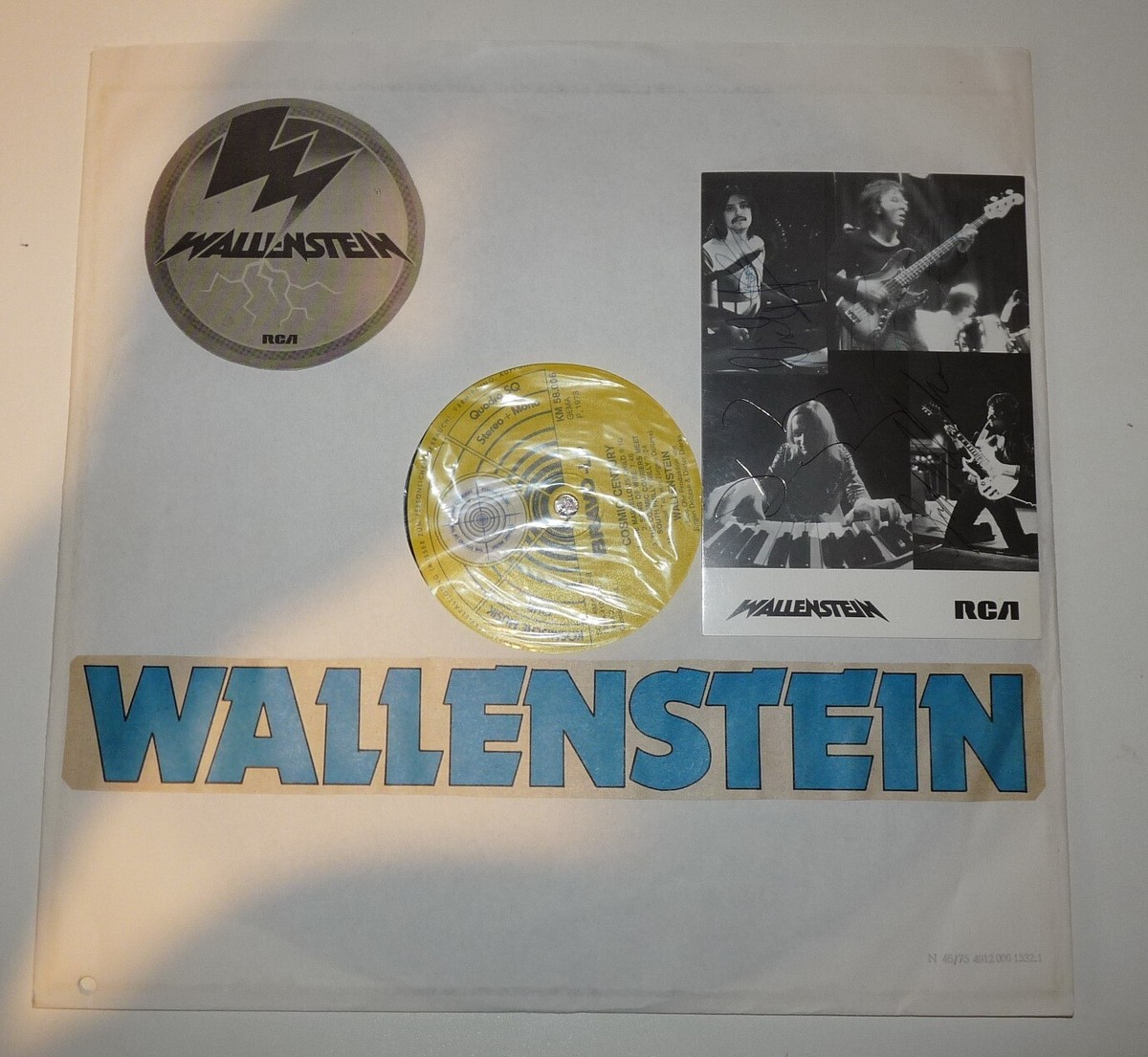 Wallenstein – Cosmic Century 1973 Ex +++ With All Team Members
