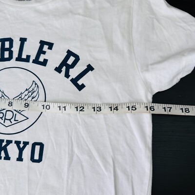 RRL Shirt Mens XS Double RL Tokyo Logo Crewneck Tee Tshirt Ralph