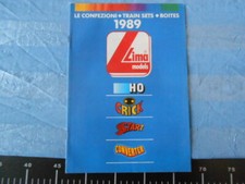 Catalogo Lima models Crick Start HO Converters 1989 Collectors Brochure -K6