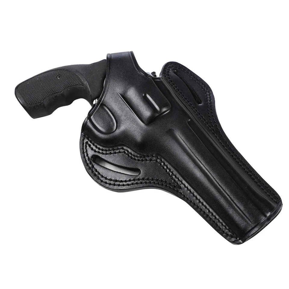 Pusat Holster Taurus Model 66 Revolver 6 inch 357 MAG Leather Belt Holster - Image 4 of 4