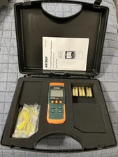 Extech Model SDL200: 4-Channel Thermometer/Datalogger (RTD & Thermocouple Inputs