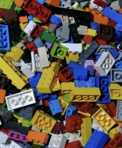 lego bricks and pieces