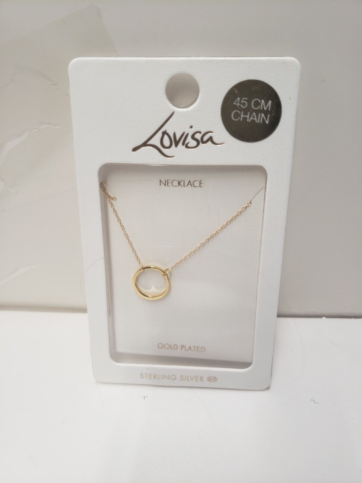 Gold Plated Sterling Silver Heart Pendant Necklace - Lovisa