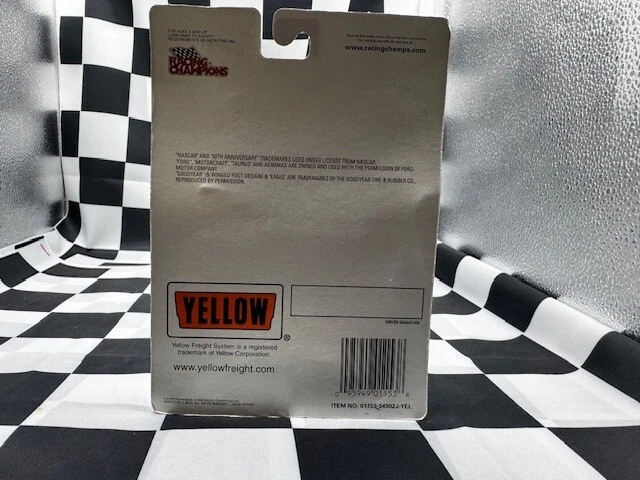 Réplica fundida a presión 1998 escala 1:64 de Yellow Freight NASCAR Tony Raines NUEVO Foto 4 de 4