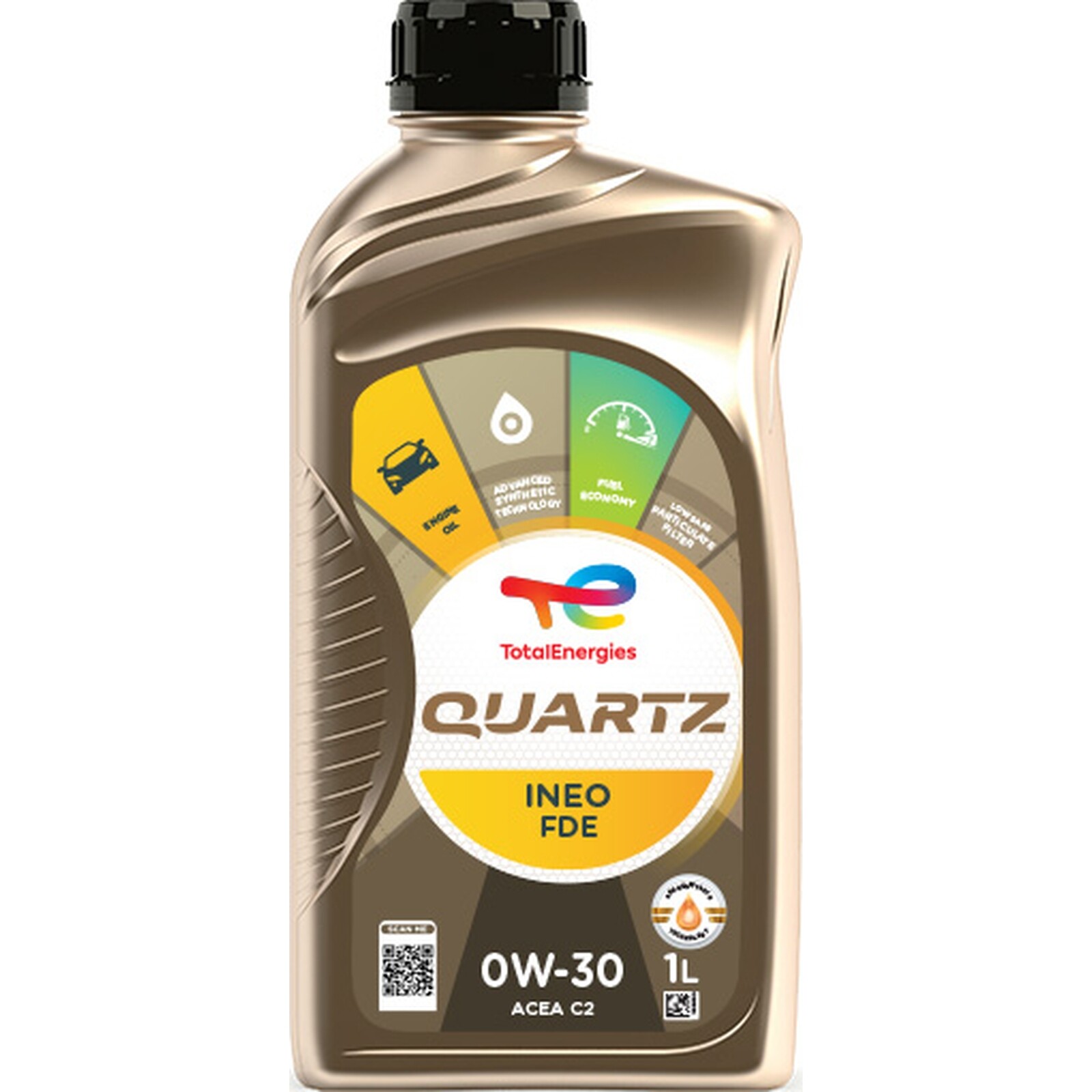 ✅Fits TOTALENERGIES QUARTZ INEO FDE 0W30 1L Engine Oil 0W30 1l Quart ⭐UK Seller⭐ - Image 2