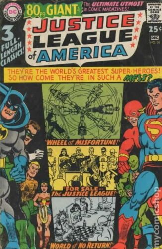 Justice League of America #58 GD/VG 3.0 1967 Stock Image Low Grade - Afbeelding 1 van 1