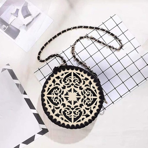 2pcs Practical Sturdy Multifunctional Bag Wooden Knitting Base - Picture 7 of 12