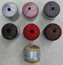 Filato laminato gomitolo di lurex per uncinetto Filato lamè - art. London Lamè