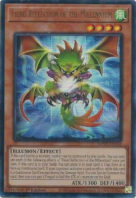 Yugioh! Fiend Reflection of the Millennium - MP25-EN210 - Ultra Rare - 1st Editi