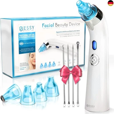 ESSY Mitesserentferner Porensauger Mitesser Sauger Porenreiniger Pickelsauger