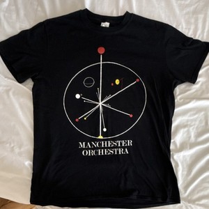 Oversized Zwart Heren Shirt met Korte Mouwen