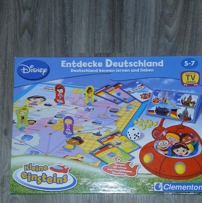 Clementoni Kleine Einsteins Lernspiel Deutschland kennenlernen 5-7 Jahre