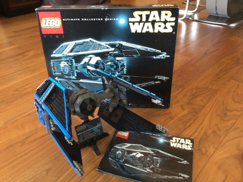 LEGO Star Wars Ultimate Collectors Series TIE Interceptor 7181 Comp W/Manual&Box