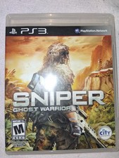 SNIPER GHOST WARRIOR PLAYSTATION 3 GAME PS3 DISC CASE MANUAL SONY