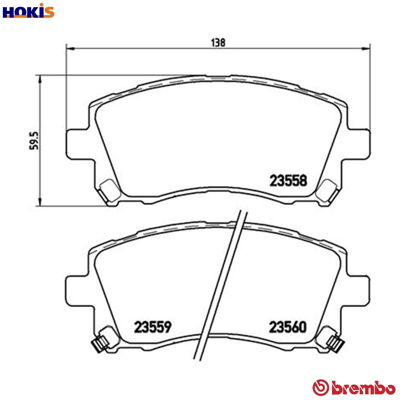 ✅Fits BREMBO P 78 010X Ham pads. XTRA GRANDIS FORESTER IMPREZA LEGAC ⭐UK Seller⭐ - Image 23