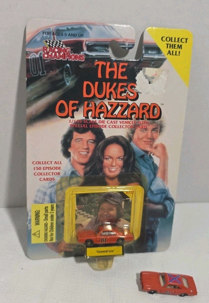 1997 Racing Champions The Dukes of Hazzard 1:144 Diecast Car