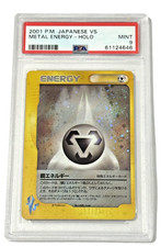 2001 Pokémon VS Metal Energy Holo PSA 9 Japanese Vintage Card FREE shipping !
