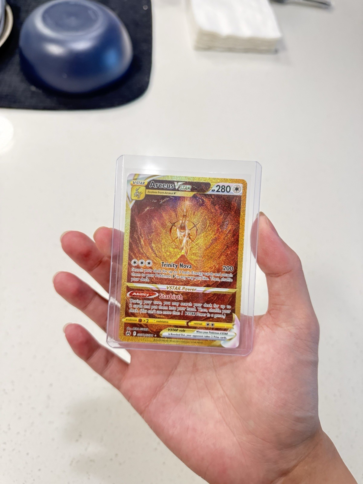 Arceus VSTAR (Secret) GG70/GG70 SWSH: Crown Zenith: Galarian Gallery Holo