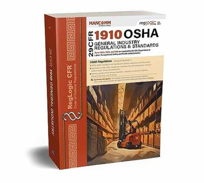 #ad 29 CFR 1910 OSHA General Industry Paperback by Mancomm Very Good $10.79