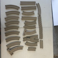 22 Thomas  Friends Trackmaster Motorized Tan Train Tracks Track Pack Lot