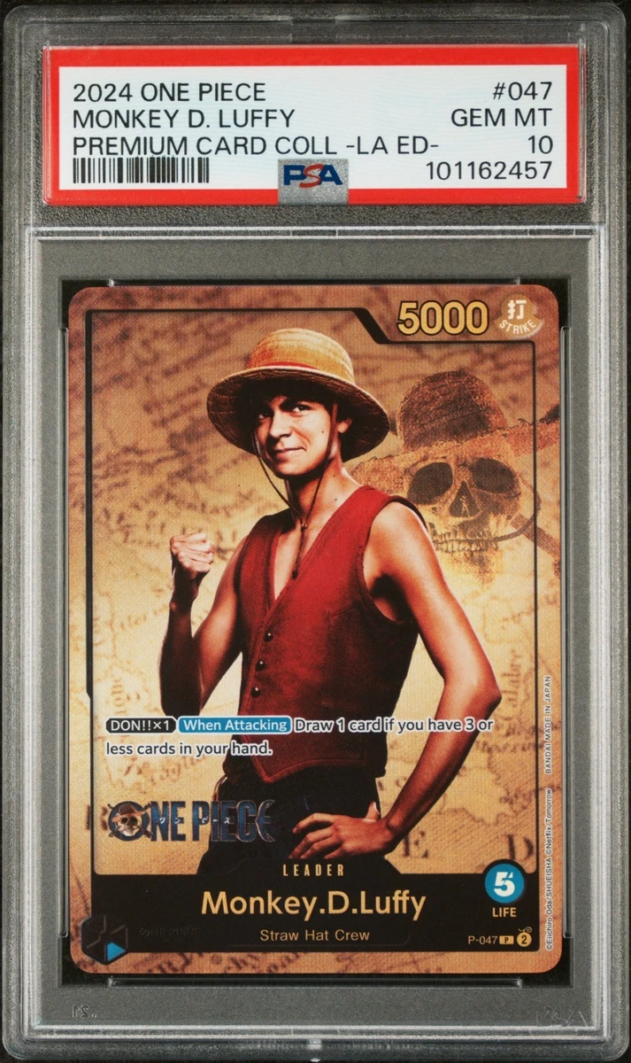 Monkey.D.Luffy P-047 One Piece Promotion Cards for sale | eBay