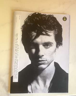 i-D Magazine Oh Boy! Timothee Chalamet LIMITED EDITION 500 AW2018