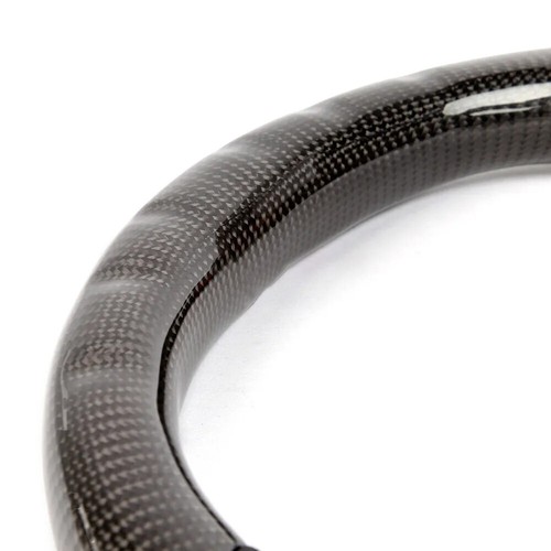 Quality Real Carbon Fiber LED Flat Sport Steering Wheel For 2004-2010 Mazda RX-8 - Picture 13 of 13