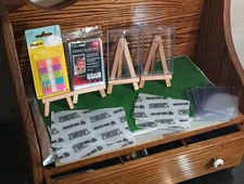 Card Supplies Premium Starter Kit-(5)Toploader-(100)Penny Sleeves-(2)One Touch++