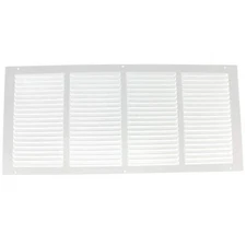 Hart & Cooley 43365 24x12 White Return Air Grille Sidewall/Ceiling