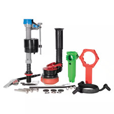 Fluidmaster Toilet Repair Kit 2 in Universal Fill Valve Flush Valve Flapper Kit