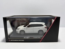 1/43  Mitsubishi 2nd  OutLander PHEV Late  White Pearl Color Sample 973715