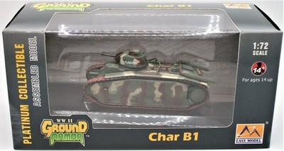 Easy Model 36160 Renault Char B1, France Saumur 1:72 Flandres